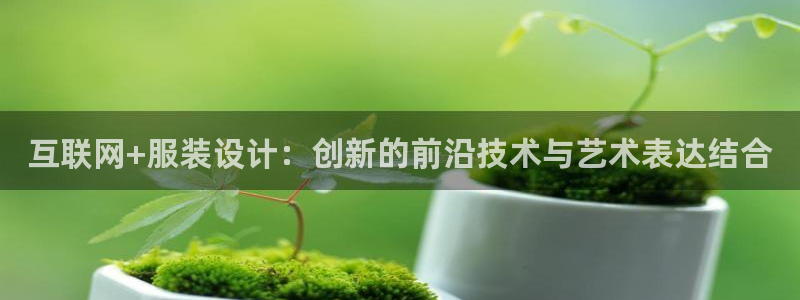 天狮娱乐客服：互联网+服装设计